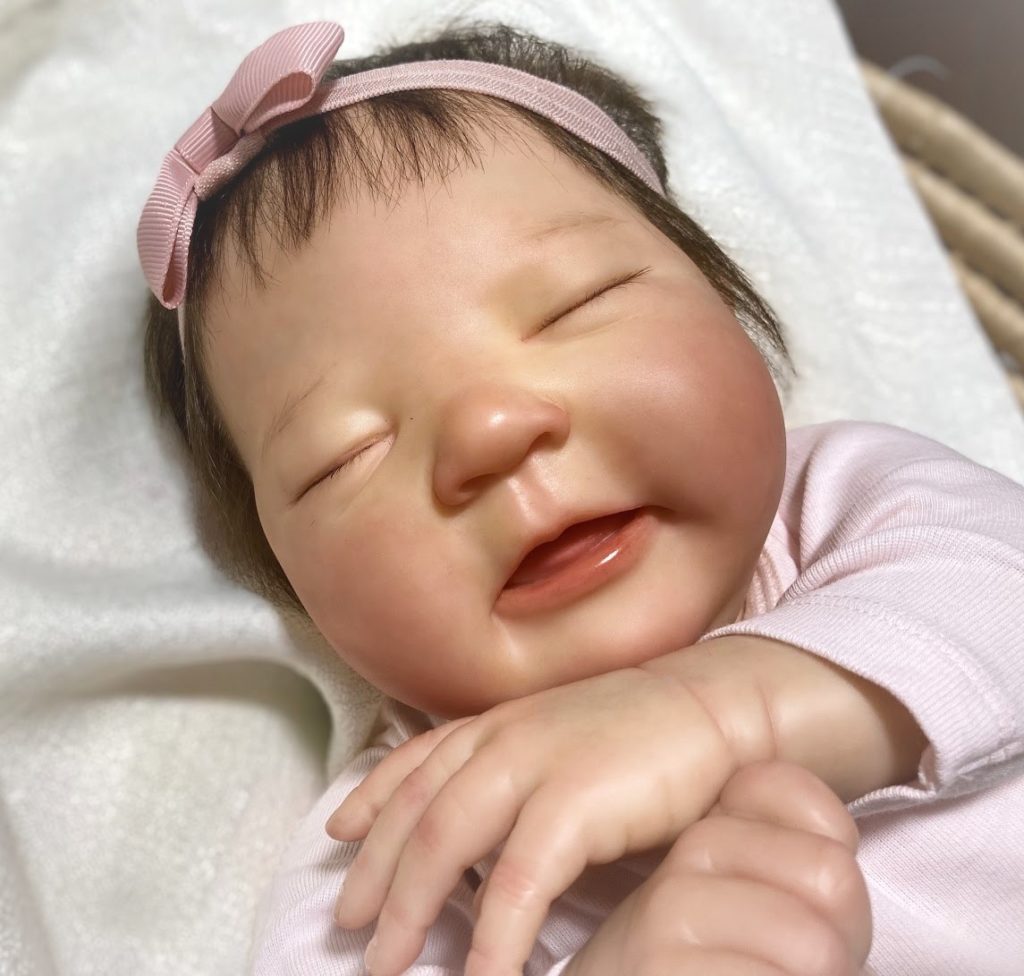 アマラキット 可愛い日本人顔 アジア リボーンドール 新生児 赤ちゃん ...
